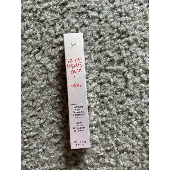 IT Cosmetics Je Ne Sais Quoi Lipgloss Serum LOVE - Full Size & Authentic - Picture 1 of 5